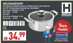 Marktkauf Hensslers edelstahlkochtopf ø ca. 20 cm Angebot