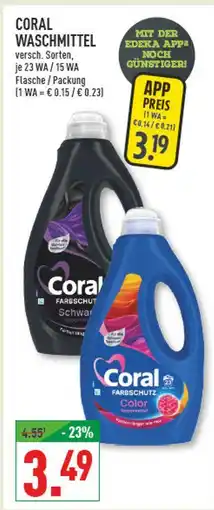 Marktkauf Coral farbschutz schwarz Angebot