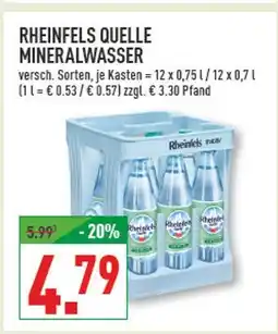 Marktkauf Rheinfels quelle mineralwasser Angebot