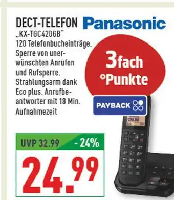 Marktkauf Panasonic dect-telefon Angebot