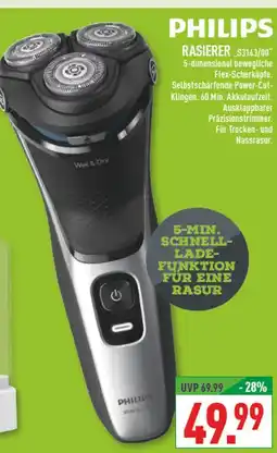 Marktkauf Philips rasierer s3143/00 Angebot