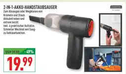 Marktkauf Livington 2-in-1-akku-handstaubsauger Angebot