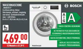 Marktkauf Bosch waschmaschine wan28127 Angebot