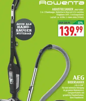 Marktkauf Rowenta akkustaubsauger Angebot