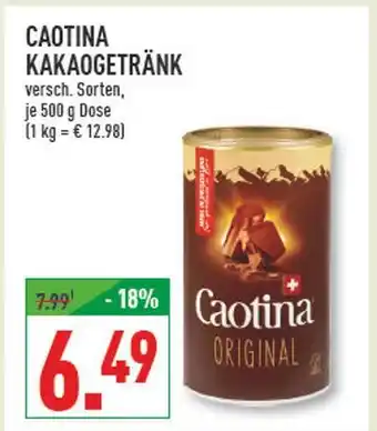 Marktkauf Caotina kakaogetränk Angebot