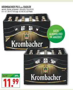 Marktkauf Krombacher pils Angebot