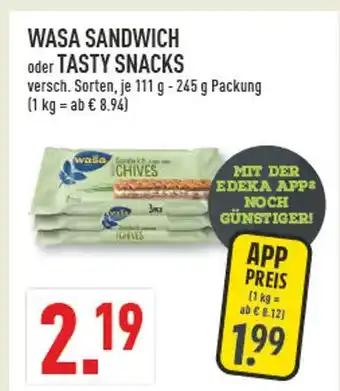 Marktkauf Wasa sandwich Angebot