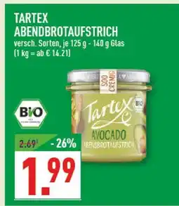 Marktkauf Tartex abendbrotaufstrich Angebot