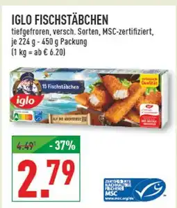 Marktkauf Iglo fischstäbchen Angebot