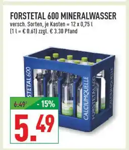 Marktkauf Forstetal 600 mineralwasser Angebot