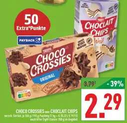 Marktkauf Nestlé choco crossies oder choclait chips Angebot
