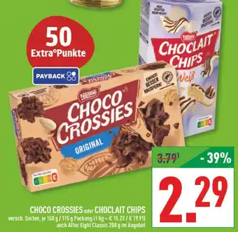 Marktkauf Nestlé choco crossies oder choclait chips Angebot