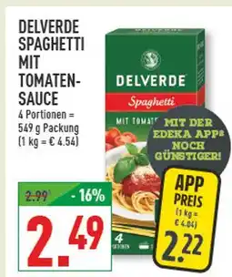 Marktkauf Delverde spaghetti mit tomatensauce Angebot
