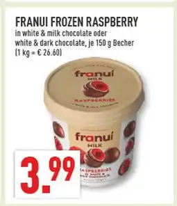 Marktkauf Franui frozen raspberry in white & milk chocolate Angebot