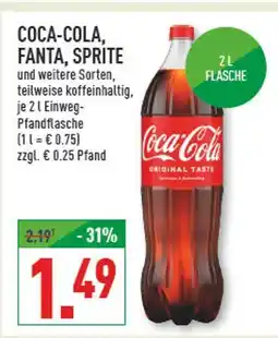 Marktkauf Coca-cola coca-cola. fanta, sprite Angebot