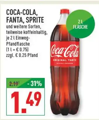Marktkauf Coca-cola coca-cola. fanta, sprite Angebot