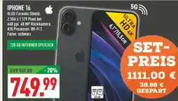 Marktkauf Apple iphone 16 Angebot