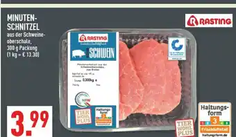 Marktkauf Rasting minutenschnitzel Angebot