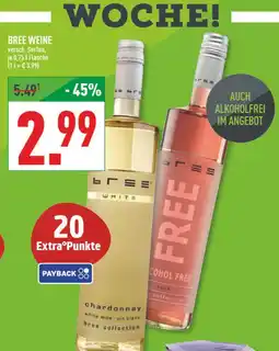 Marktkauf Bree chardonnay white wine Angebot