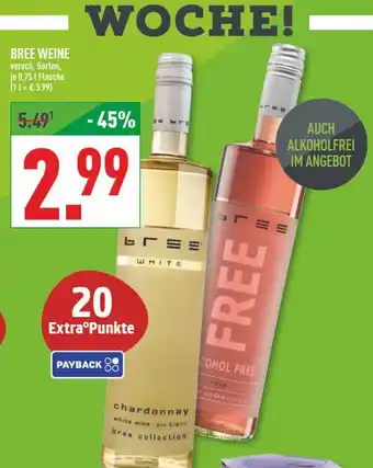 Marktkauf Bree chardonnay white wine Angebot
