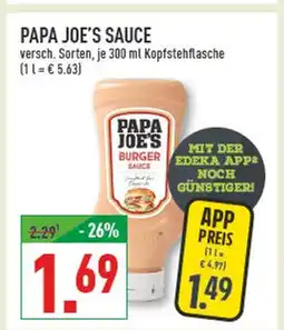 Marktkauf Papa joe's sauce Angebot