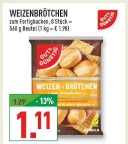 Marktkauf Gut & günstig weizenbrötchen Angebot