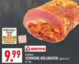 Marktkauf Rasting gefüllter schweine-rollbraten gyros-art Angebot