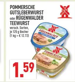 Marktkauf Rügenwalder pommersche gutsleberwurst Angebot