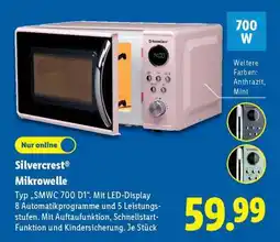 Lidl SILVERCREST Mikrowelle Angebot