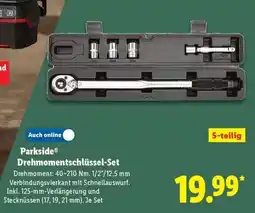 Lidl Parkside Drehmomentschlüssel-Set Angebot