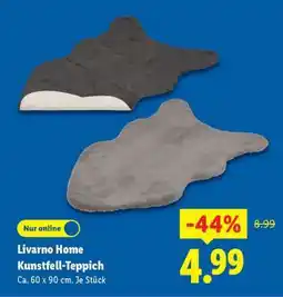 Lidl Livarno Home Kunstfell-Teppich Angebot