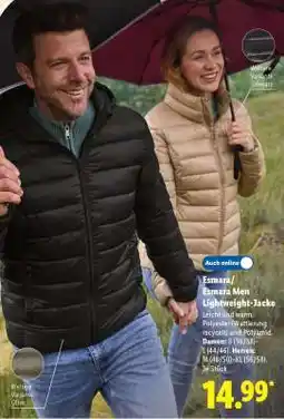Lidl Esmara/Esmara Men Lightweight-Jacke Angebot