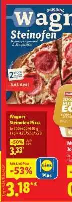 Lidl Wagner Steinofen Pizza Angebot