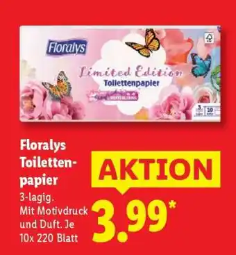 Lidl Florays Toilettenpapier Angebot