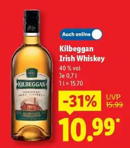 Lidl KILBEGGAN Irish Whiskey Angebot