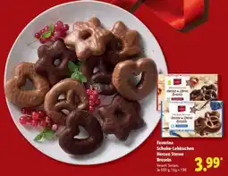 Lidl Favorina Schoko-Lebkuchen Herzen Sterne Brezeln Angebot