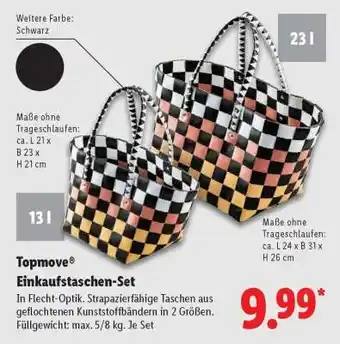 Lidl TOPMOVE Einkaufstaschen-Set Angebot