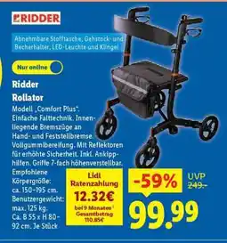 Lidl RIDDER Rollator Angebot