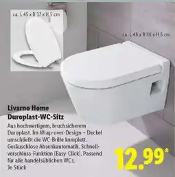 Lidl LIVARNO home Duroplast-WC-Sitz Angebot