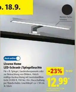 Lidl Livarno Home LED-Schrank-/Spiegelleuchte Angebot