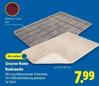 Lidl LIVARNO home Badematte Angebot