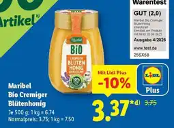 Lidl Maribel Bio Cremiger Blütenhonig Angebot