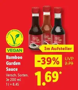 Lidl BAMBOO GARDEN Sauce Angebot