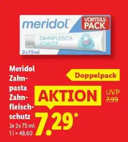 Lidl Meridol Zahnpasta Zahnfleischschutz Angebot