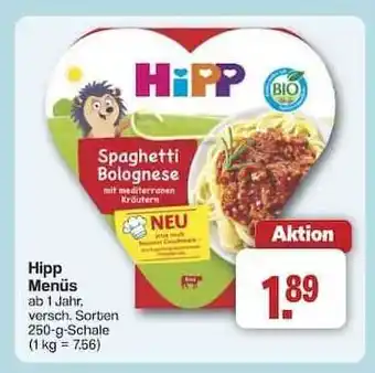 Famila Nord Ost Hipp Menüs Angebot