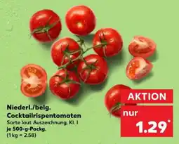 Kaufland Niederl./belg. Cocktailrispentomaten Angebot