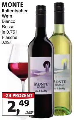 Lösch Depot MONTE Italienischer Wein Angebot