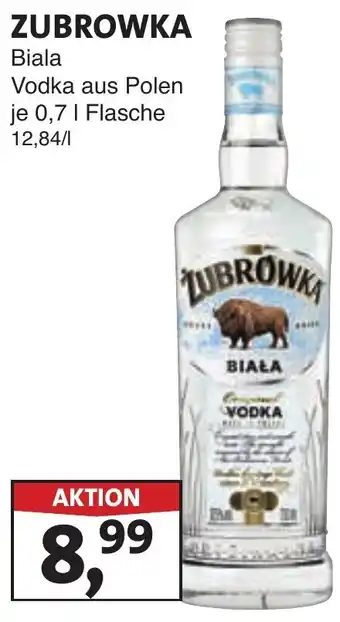 Lösch Depot ZUBROWKA Biala Vodka Angebot