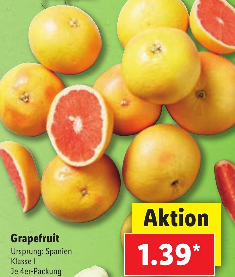 Grapefruit Angebot bei Lidl