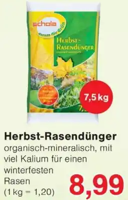 Wiglo Wunderland Schola Herbst-Rasendünger Angebot